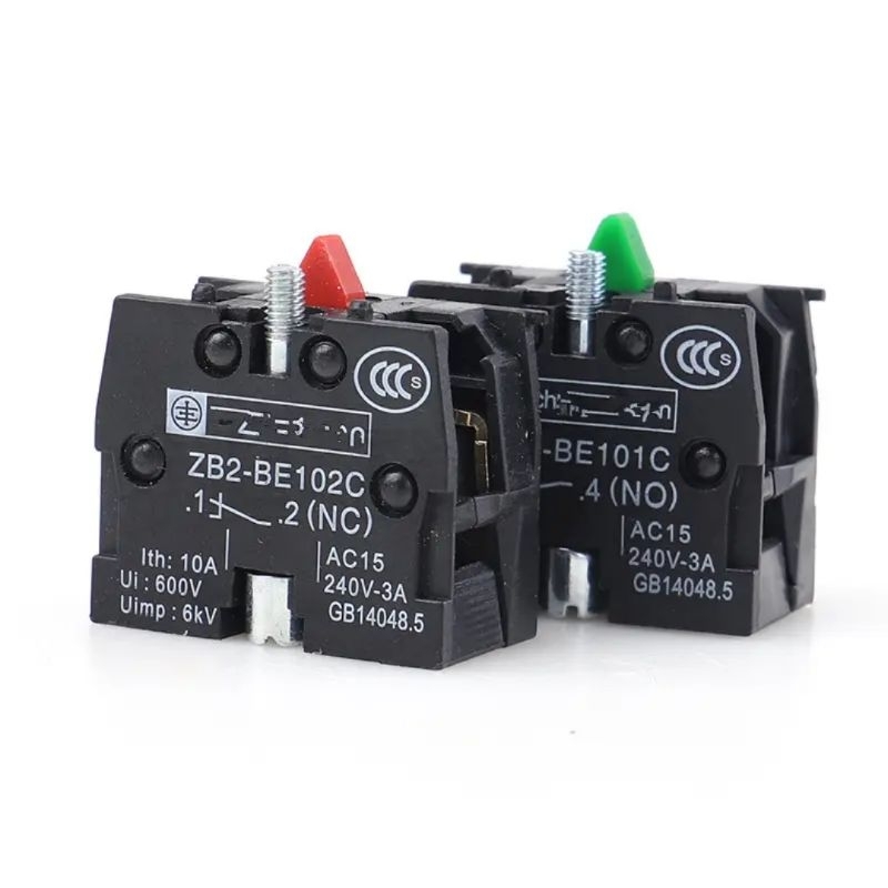 NIN Auxiliary หน้าคอนแทค ZB2. NO, NC 🇹🇭  (สินค้าพร้อมจัดส่ง)