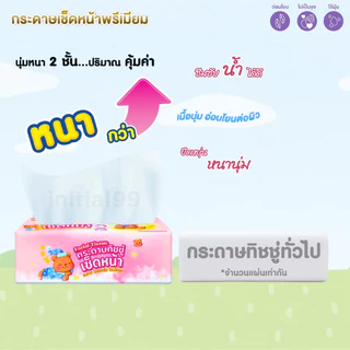 ทิชชู่ กระดาษทิชชู่ หมีน้อย ห่อใหญ่ แบบยาว หนา2ชั้น ห่อใหญ่แน่นๆ 1ห่อ/168แผ่น เกรดGB/T20808 🐻
