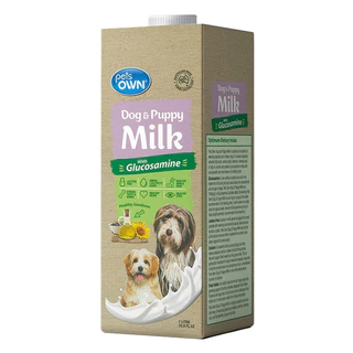 PETS OWN 1000 ml (เพ็ทส์ โอน) นมพร้อมดื่มแลคโตสฟรี สำหรับสุนัขแมวทุกช่วงวัย