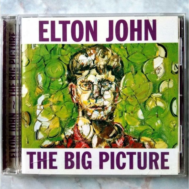 💿 CD ELTON JOHN : THE BIG PICTURE ,: LOVE SONGS+OBI , GREATEST HITS ,💿 CD ELTON JOHN อัลบั้มรวมเพลงฮ
