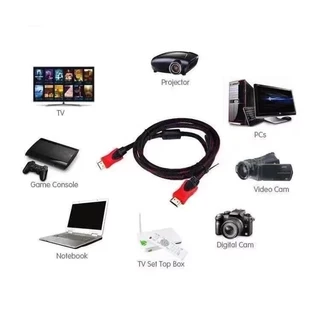 สาย TV HDMI 10 เมตร 15เมตร 20เมตร 30เมตร สายถักรุ่น HDMI 10M 15M 20M 30M CABLE 3D FULL HD 1080P