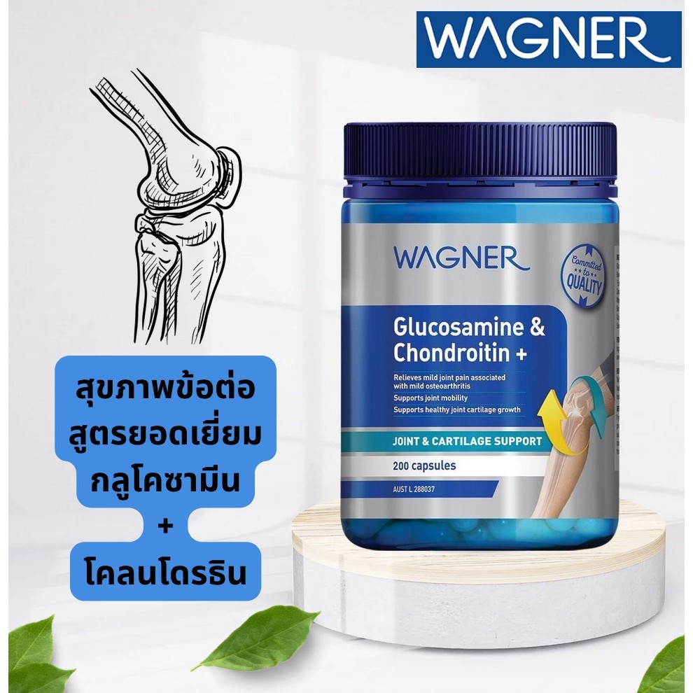 Wagner Glucosamine & Chondrotin 200 แคปซูล