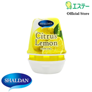 Shaldan Scent & Care Gel Air Freshener: Citrus Lemon เจลหอมปรับอากาศ กลิ่นซีตรัส เลม่อน