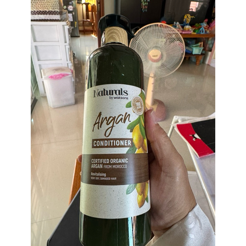 Naturals by Watsons เนเชอรัล บาย วัตสัน อาร์แกน คอนดิชันเนอร์ 490มล