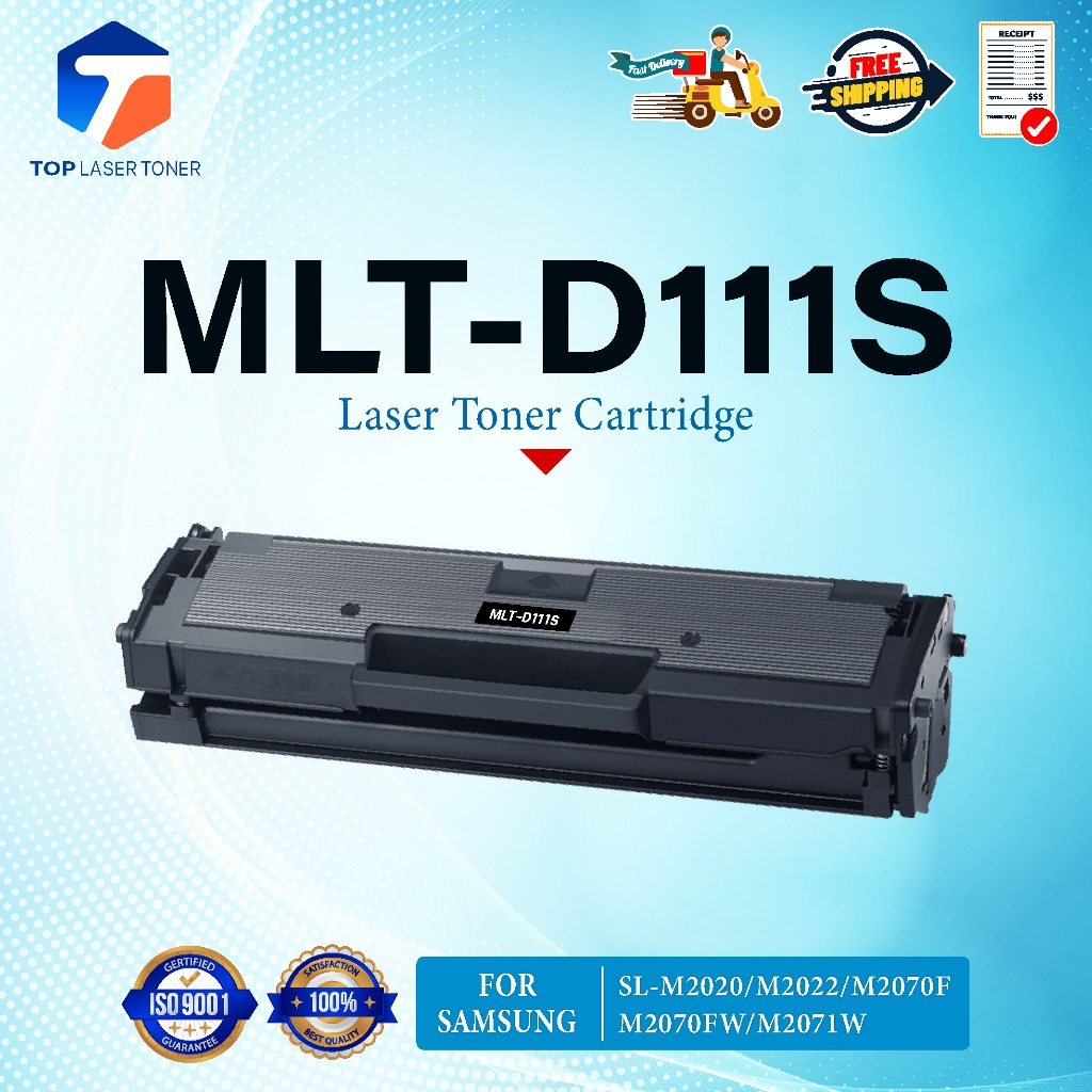 หมึกเทียบเท่า MLT-D111S MLT D111S/D111S/D111/111S FOR Samsung SL-M2020 SL-M2020W SL-2022 SL-M2022W