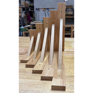 ฉากรับชั้น ไม้พารา ฉากไม้รับชั้นวาง ราคาต่อชิ้น /1 อัน