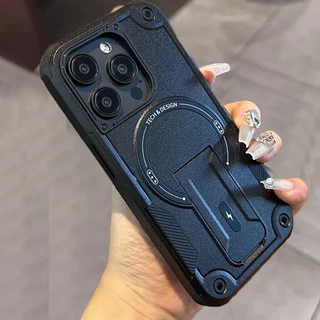 เคสกันกระแทกกลางแจ้ง for iphone 11 16 17 13 12 14 15 Pro Max 13 Pro Max เคสแม่เหล็ก เคสเจ๋งมาก for ไอโฟน air