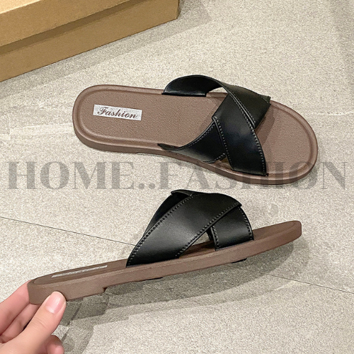 home..fashion รองเท้าแตะ แบบสวม สไตล์คลาสสิค ยางEVA น้ำหนักเบา ใส่สบาย กันลื่น มีหลายสี S-186