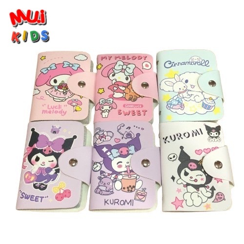กระเป๋าใส่บัตร 12 ช่อง ลายการ์ตูน เก็บนามบัตรได้อย่างเป็นระเบียบ BY MUIKID