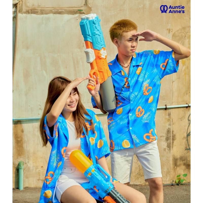 (ส่งด่วนทุกวัน)AUNTIE ANNE’S เสื้อ Twist&Splash /PRETZEL EAU DE PARFUM กลิ่นน้ำหอมจากเพรทเซลอัลมอนด์