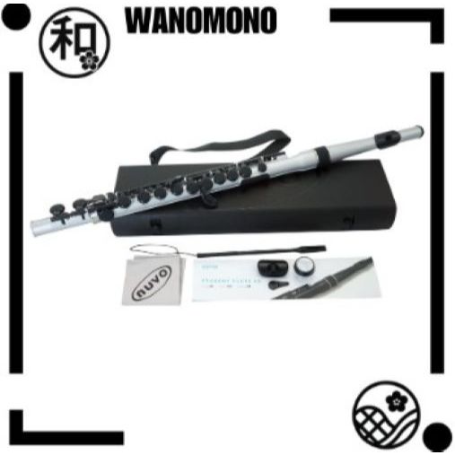 NUVO Plastic Wind Instrument Flute C Key Student Flute 2.0 [Japanese Quality]
