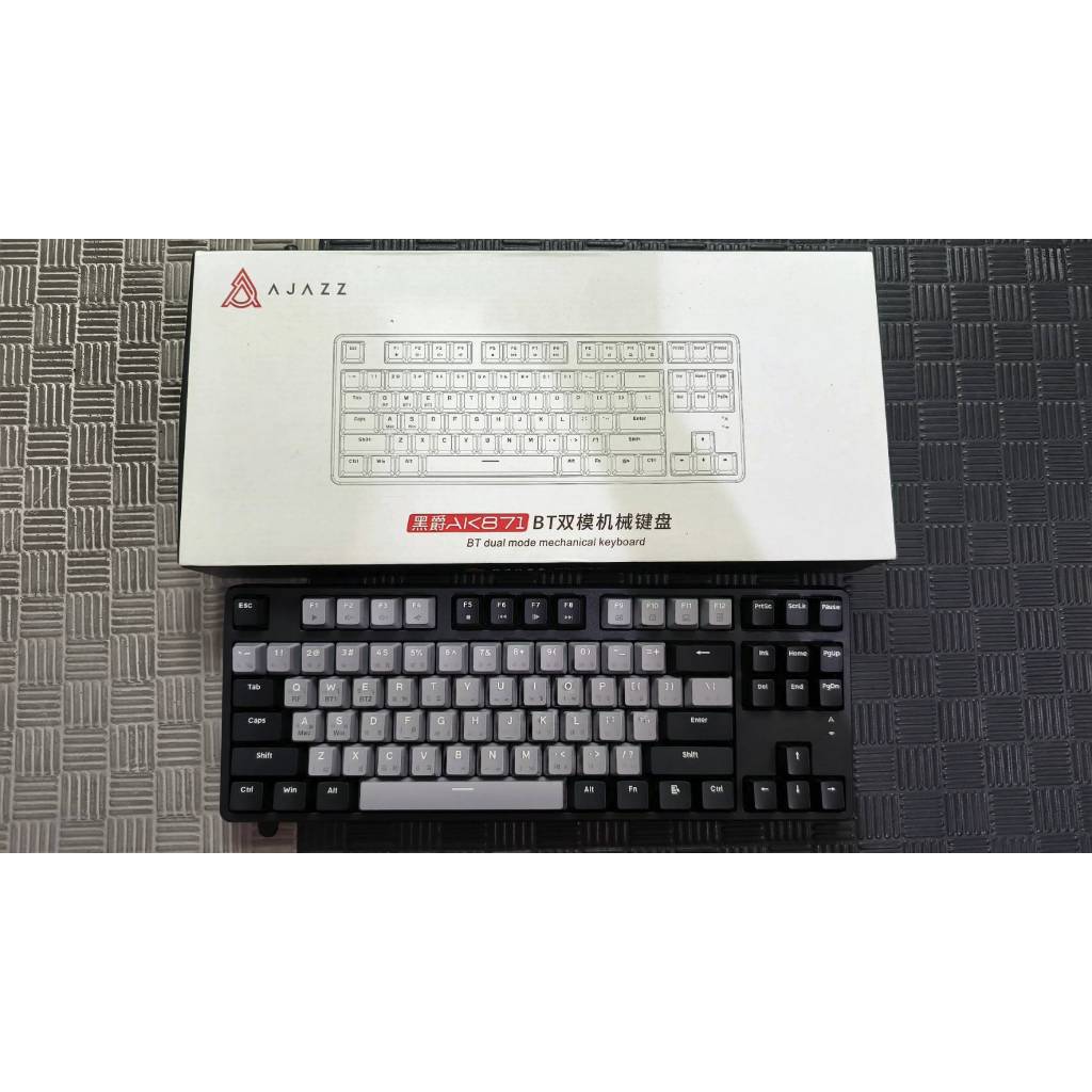 Ajazz AK871 California Sunset Wireless Hotswappable Red Switch (มือสอง)