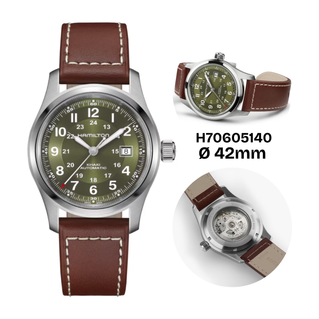 นาฬิกา HAMILTON รุ่น KHAKI FIELD AUTO (H70605560)
