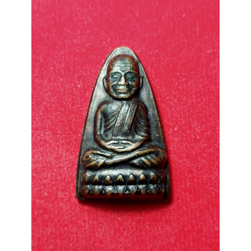 🙏หลวงปู่ทวด ปี24 เนื้อทองเหลืองรมดำ บล็อกหน้าใหญ่ หูจุด นะใหญ่  วัดช้างไห้ ปัตตานี 🙏รับประกันพระแท้ผ