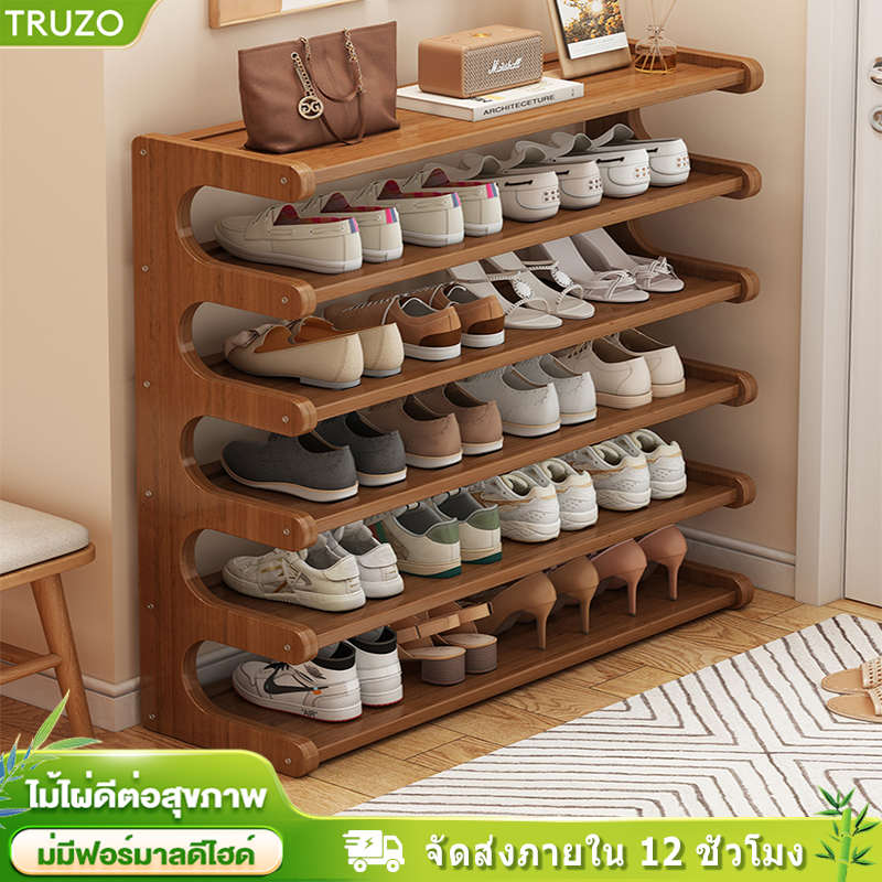 ชั้นวางของเอนกประสงค์ ชั้นวางรองเท้า ทนทาน แข็งแรง ประหยัดพื้นที่ รับน้ำหนักได้เยอะ ดีไซต์สวย