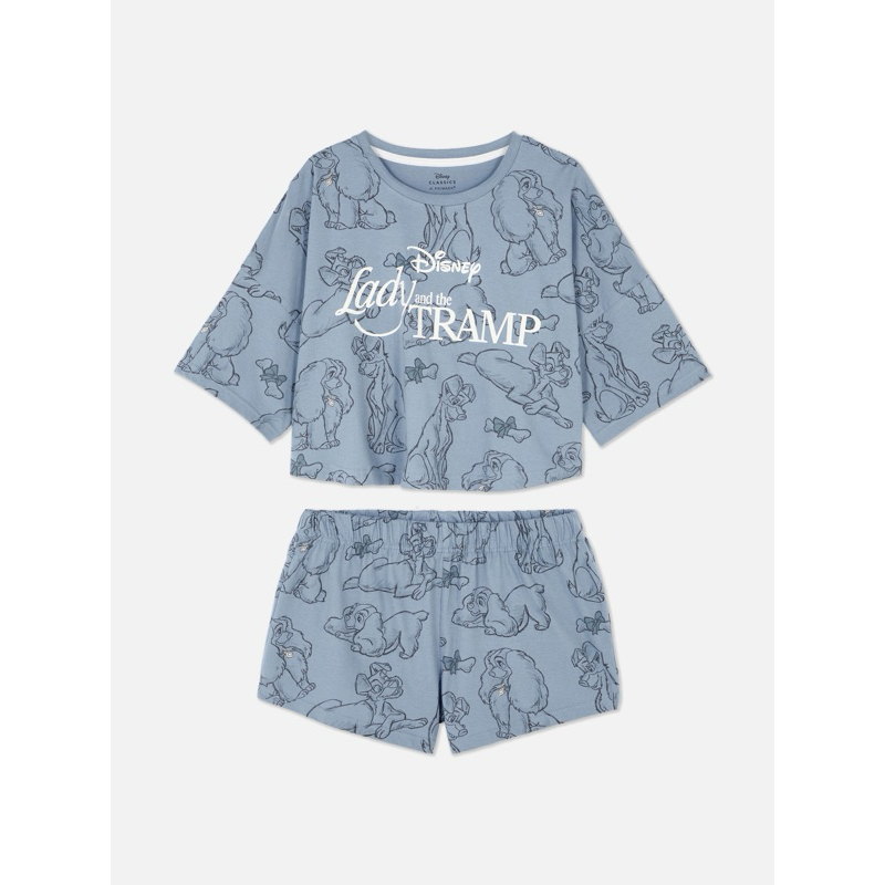 พร้อมส่ง✨ ชุดนอน Disney's Lady and the Tramp Short Pyjamas สินค้านำเข้าจาก🇬🇧แท้100%
