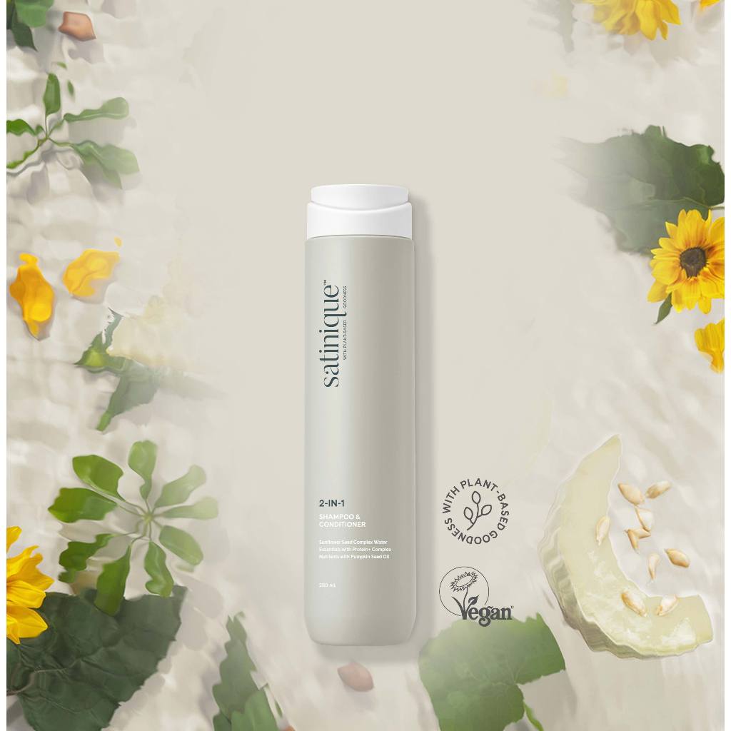 Satinique 2in1 Shampoo & Conditioner ซาทินิค ทูอินวัน แชมพูแอนด์คอนดิชันเนอร์