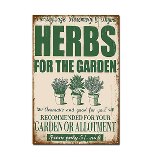 🌿🇬🇧 English Style Metal Garden Sign🇬🇧🌿 ป้ายโลหะแต่งสวนสไตล์อังกฤษ เติมเสน่ห์คลาสสิคให้สวนและบ้านของคุณ 🏡✨