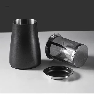 ❤ Diamond Coffee กาดริปกาแฟ สแตนเลส สีเงิน/สีดำ 250/350/600ml Stainless Pour-Over Coffee Drip Pot กาดริปกาแฟ สแตนเลส304