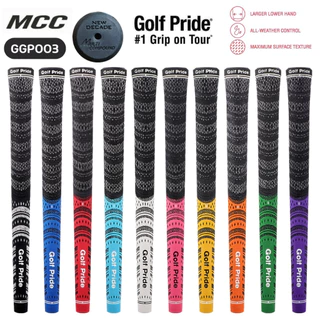 กริปไม้กอล์ฟผสมผ้าใบทูโทน ด้ามดำ แบบเซ็ต 10 ชิ้น (GGP003) Golf Grip พร้อมส่งในไทย