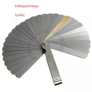 ชุดตั้งวาล์วมอเตอร์ไซค์ ประแจเบอร์9 + ฟิลเลอร์เกจ 32ใบมีด 0.04-0.88mm ประแจตั้งวาวล์ ใช้ได้กับรถทุกรุ่น พร้อมส่ง
