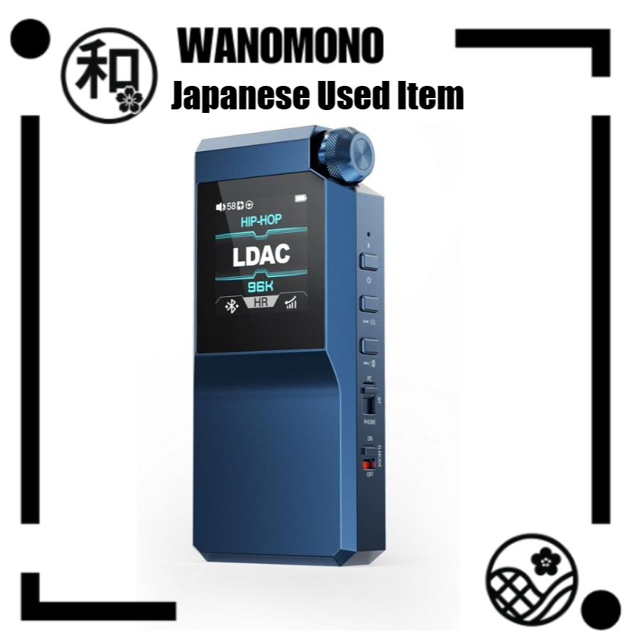 [Used Item] FIIO BTR17 Headphone Amplifier Headphones Earphones Portable DAC DA Converter (Blue) Shi