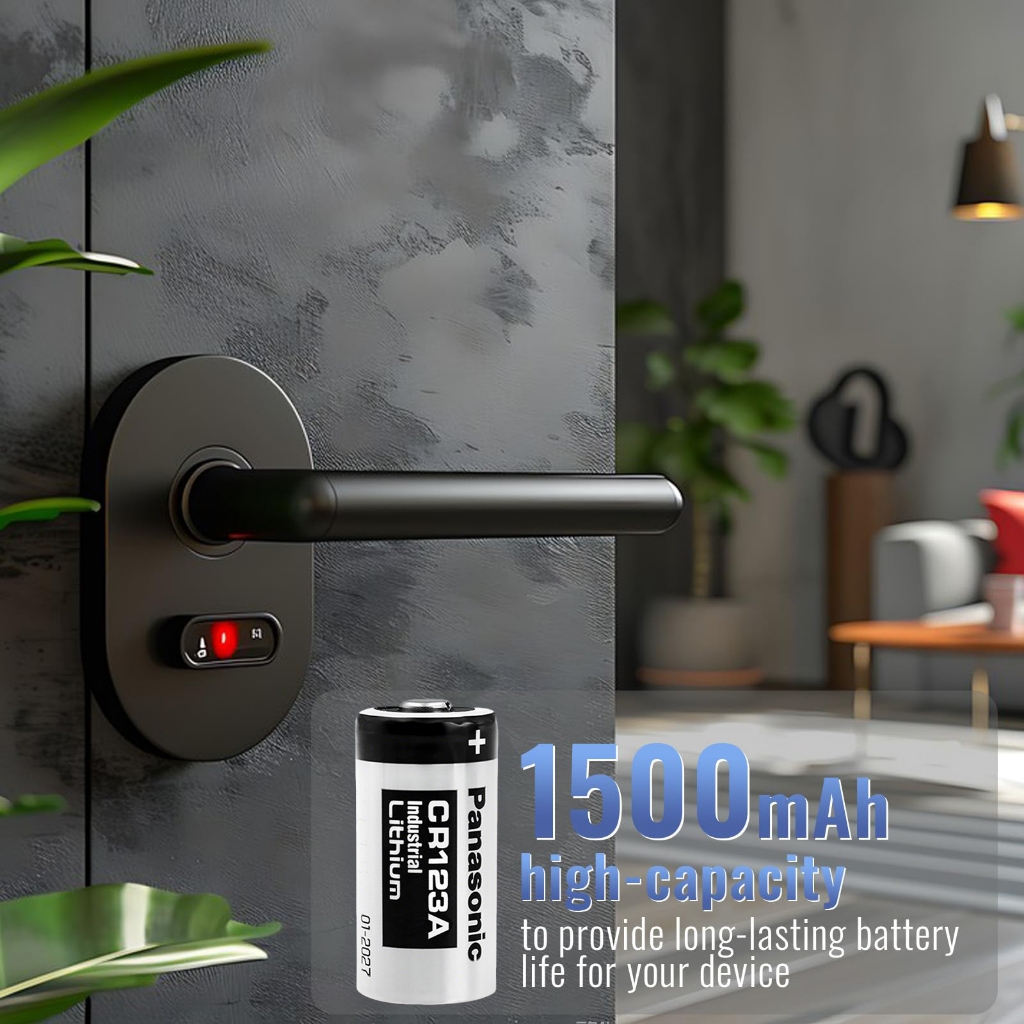 พร้อมส่ง แบตเตอรี่ ถ่าน Panasonic CR123A CR123 CR2 ถ่านกล้องถ่ายรูป แบตเตอรี่ลิเธียม 3V Lithium Li-ion Battery - รูปที่ 3