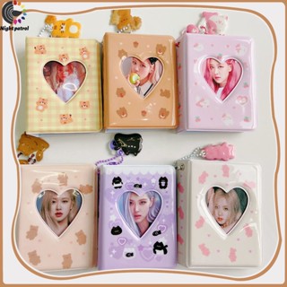 อัลบั้มรูปภาพ ที่ใส่โฟโต้การ์ดกลวง สมุดการ์ดชื่อ PVC Ins เกา…