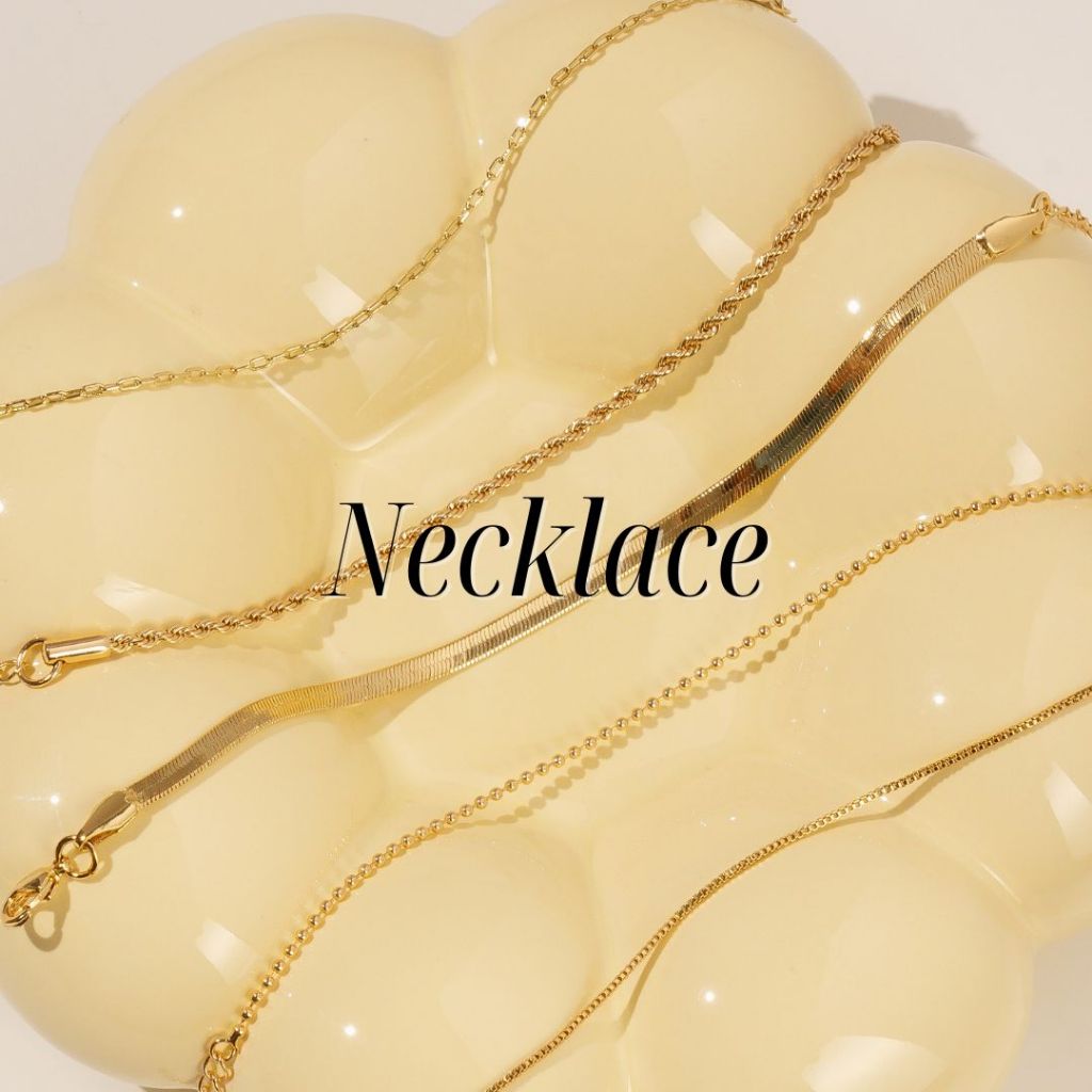 Flat Necklace สร้อยคอแบบเรียบ