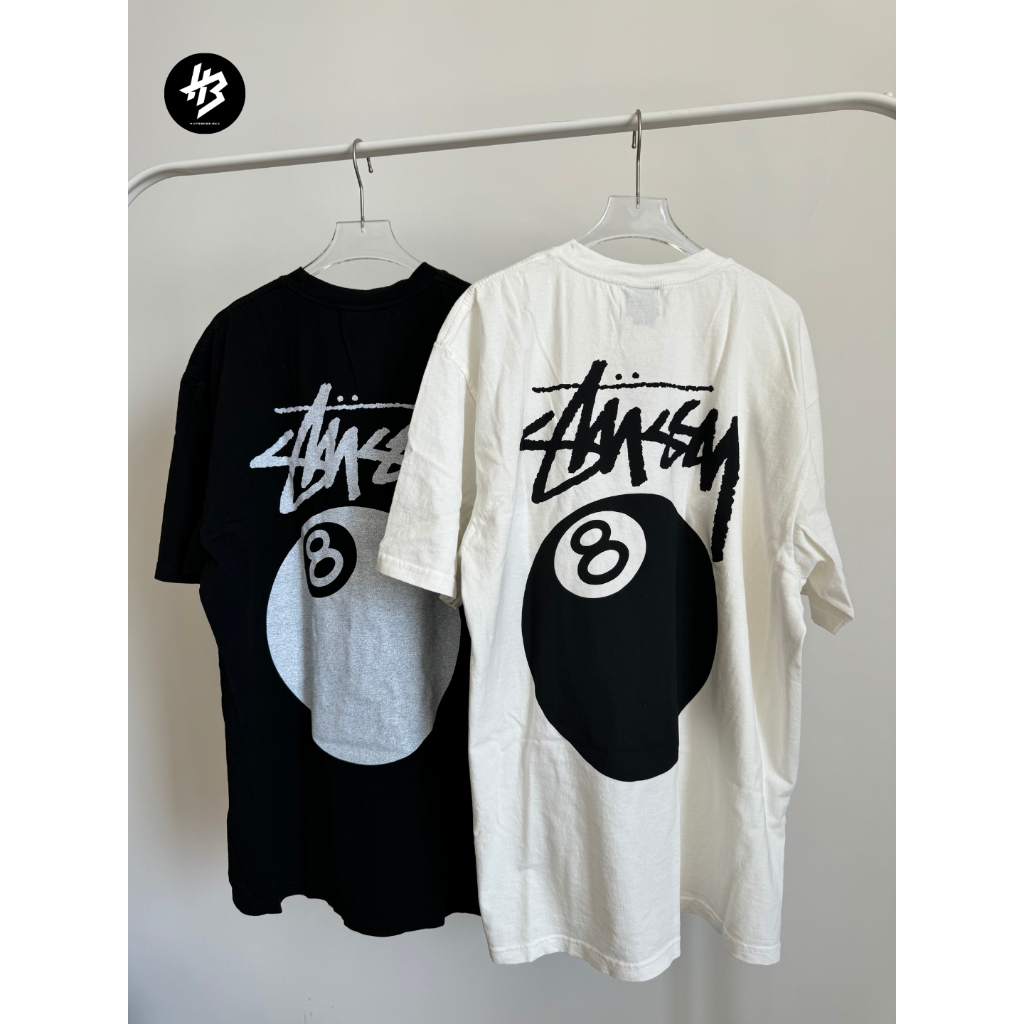 [ของแท้] STÜSSY 8 BALL PIGMENT DYED TEE (US) พร้อมส่ง