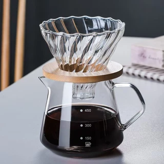 MocooSS เหยือกดริปกาแฟ มินอมอล 300ml/600ml มีให้เลือก 2ขนาด Coffee Server