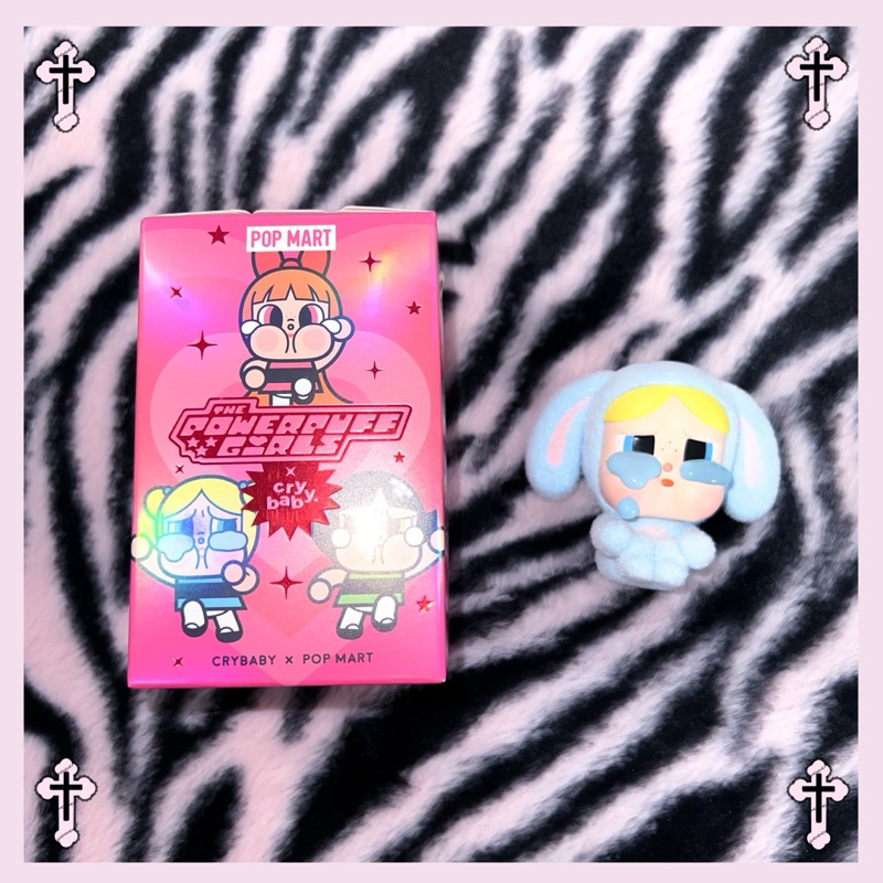 Cry baby art toy powerpuff girls🩵