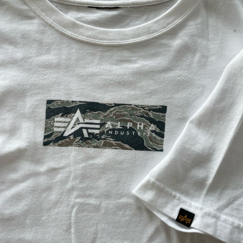 เสื้อยืดมือสอง alpha industries