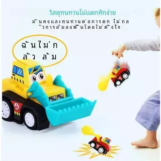 （จัดส่งอย่างรวดเร็ว）ชุดรถของเล่นดึงกลับ6คัน โมเดลรถสะสม 3+ขวบ ของขวัญเด็กผู้ชาย เล่นสนุก