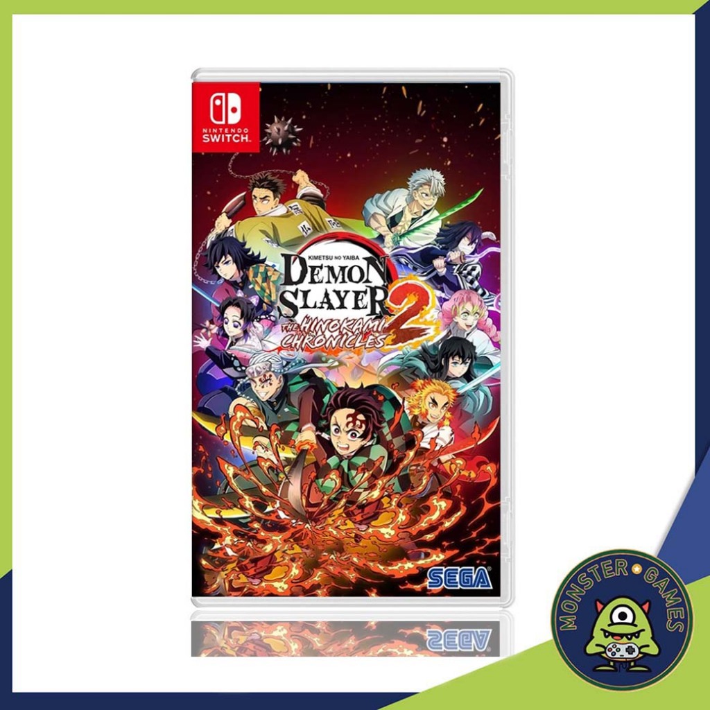 Demon Slayer - Kimetsu no Yaiba The Hinokami Chronicles 2 Nintendo Switch Game แผ่นแท้มือ1!!!!! (Dem