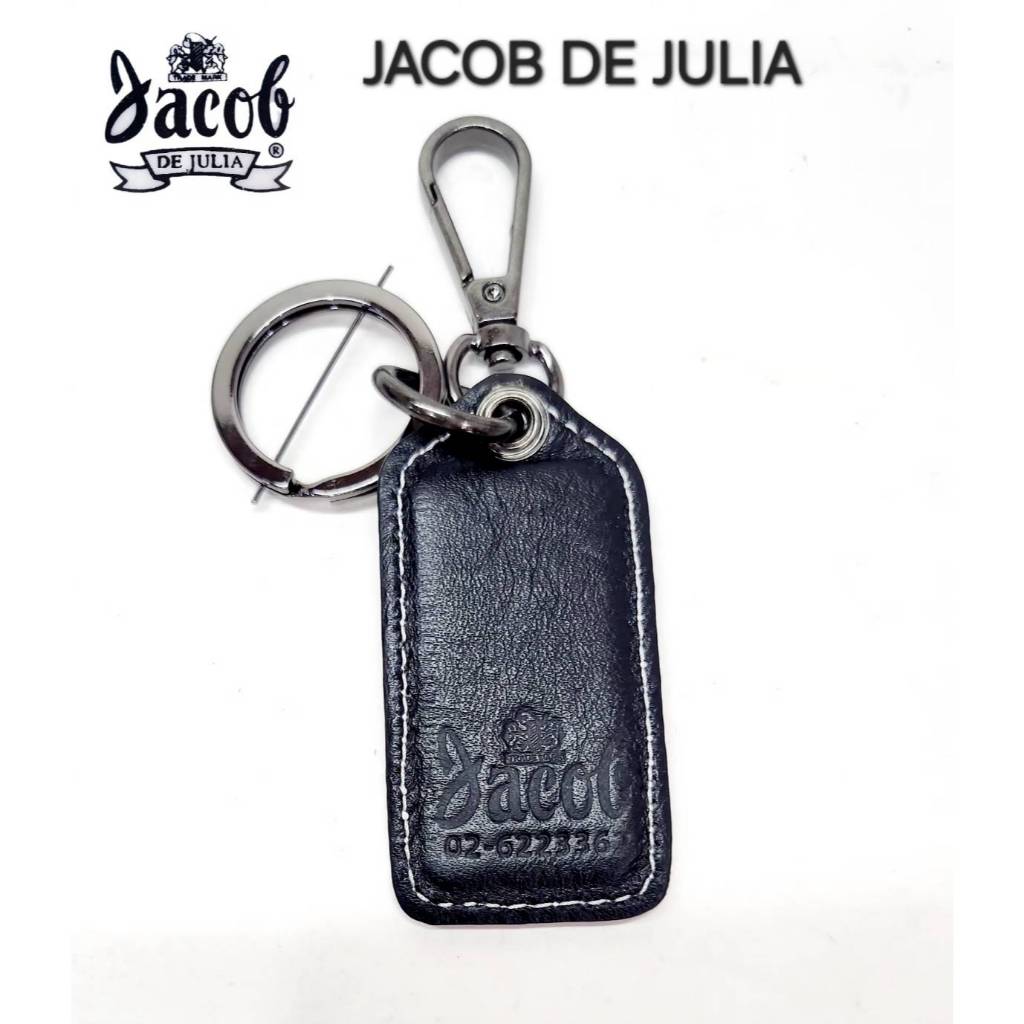 พวงกุญแจหนังแท้ JACOB DE JULIA รุ่น J 10050