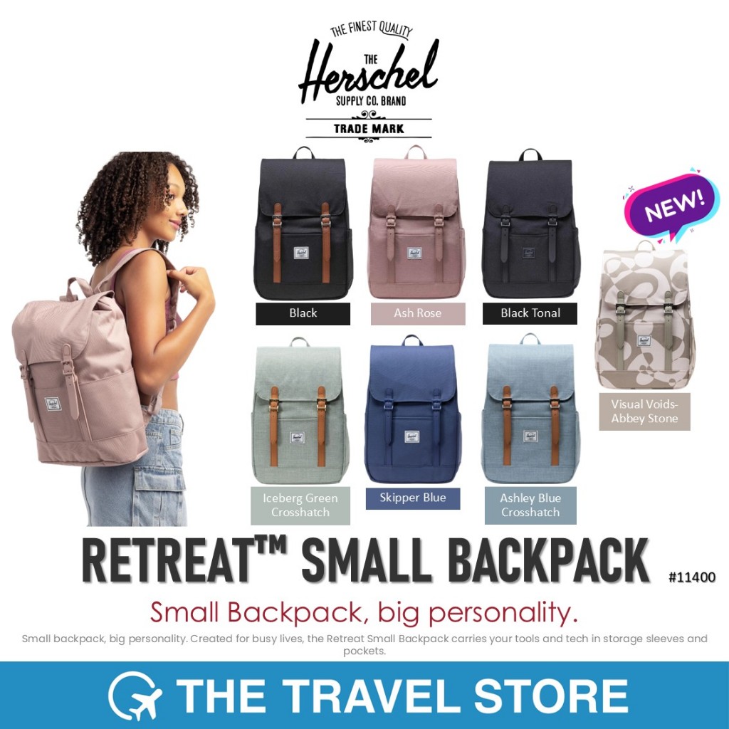 Herschel Supply RETREAT™ SMALL BACKPACK กระเป๋าเป้ สะพายหลัง [Small - 17L]