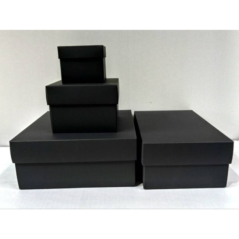 กล่องของขวัญ กระดาษคร๊าฟ กล่องใส่กรอบรูป หนา300แกรม กล่องฝาครอบ (แบบประกอบพร้อมใช้งาน)