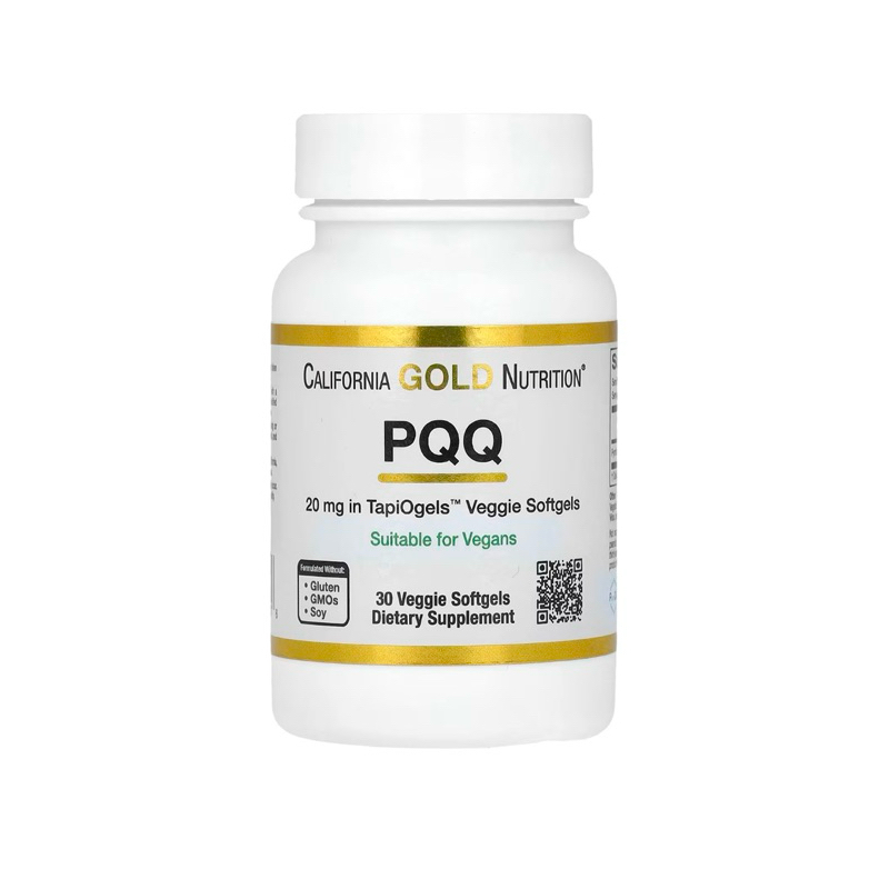 PQQ จาก California Gold Nutrition® 20 mg จำนวน 30 เม็ด