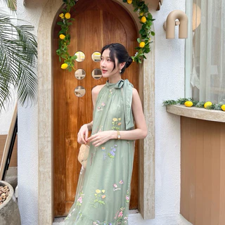 🥂Lady Camelia Dress - Miida✨ผ้าใหม่หนาขึ้น💫🧁ผ้าเวลปักน่ารักมากๆ🧀