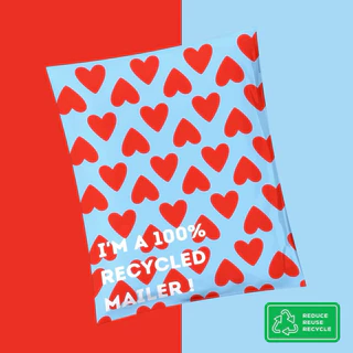 (50 ซอง|แพค) ซองพัสดุ ซองไปรษณีย์พลาสติกรีไซเคิล I'm 100% Recycled Mailer