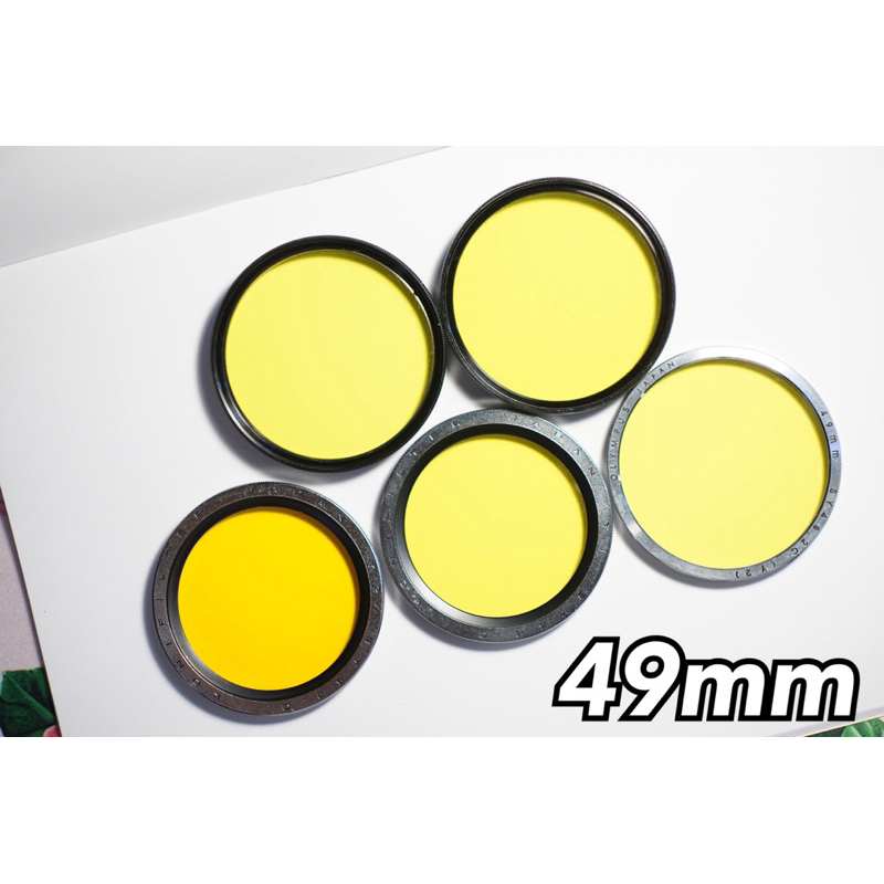 49mm Yellow Filter ฟิลเตอร์