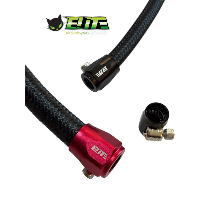 Elite สายถักน้ำมันไนลอน ครบทุกขนาด ตั้งแต่ An4-16 (รูใน6-21มิล)เริ่มต้นเมตรละ 120.- สินค้าทุกชิ้นส่งจากไทย มีประกัน - รูปที่ 2