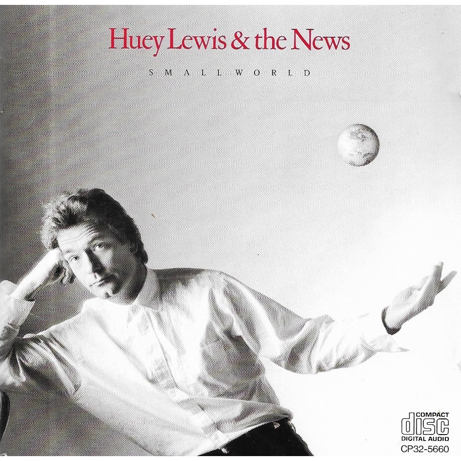 Used CD,Huey Lewis & The News - Small World (A+)(1988)(Japan)