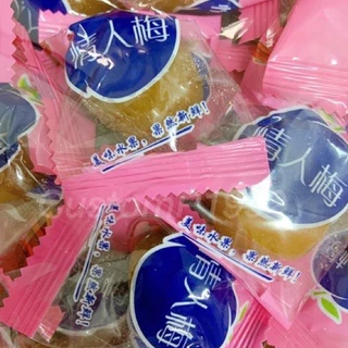 บ๊วยหวาน เม็ดใหญ่ 1 กิโลกรัม ตราฟรุ๊ตทาซี่ บ๊วยท้อชมพู ท้อชมพูเขียว หวานกรอบเนื้อแน่นอร่อย