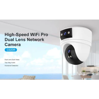 Vstarcam CS2DR WiFi / CG2DR SIM 4G (เลนส์คู่) กล้องวงจรปิดไร้สาย ความละเอียด 5MP(1296P) indoor มีAI+