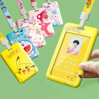 🔥พร้อมส่ง🔥กรอบใส่บัตร ห้อย คอ บัตรนักเรียน บัตรพนักงาน บัตรบีทีเอส กระเป๋าใส่บัตร กรอบบัตร
