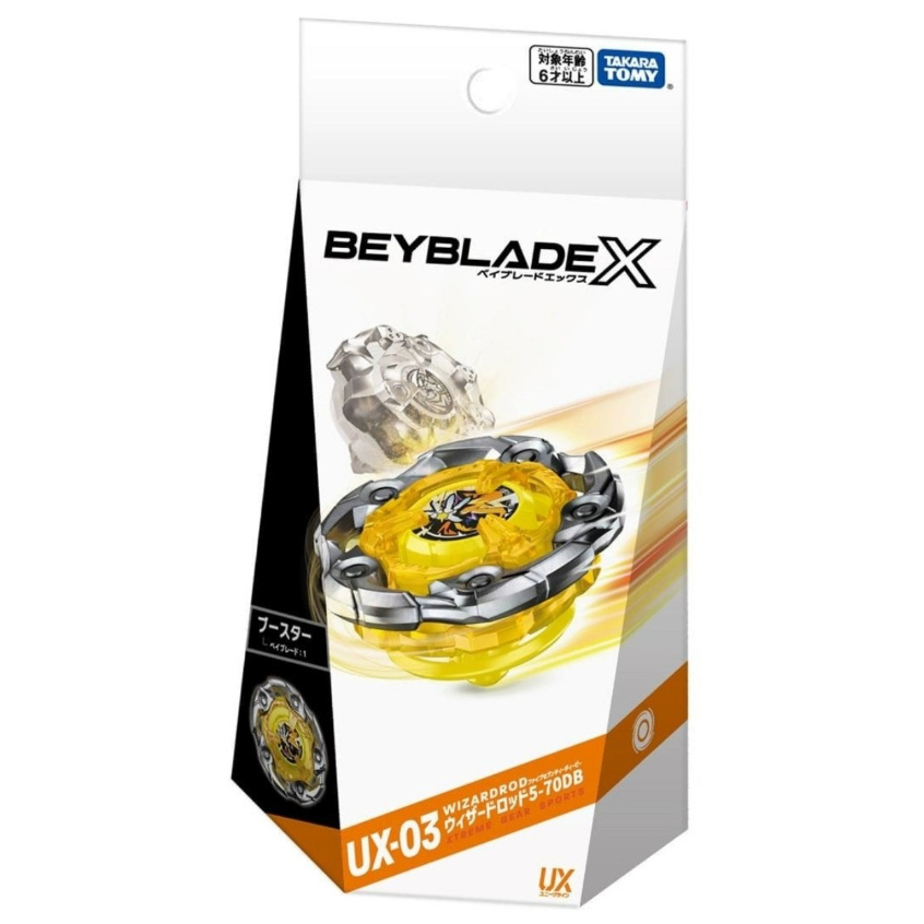 Beyblade X ของแท้ พร้อมส่ง UX-03 Wizardrod 5-70DB