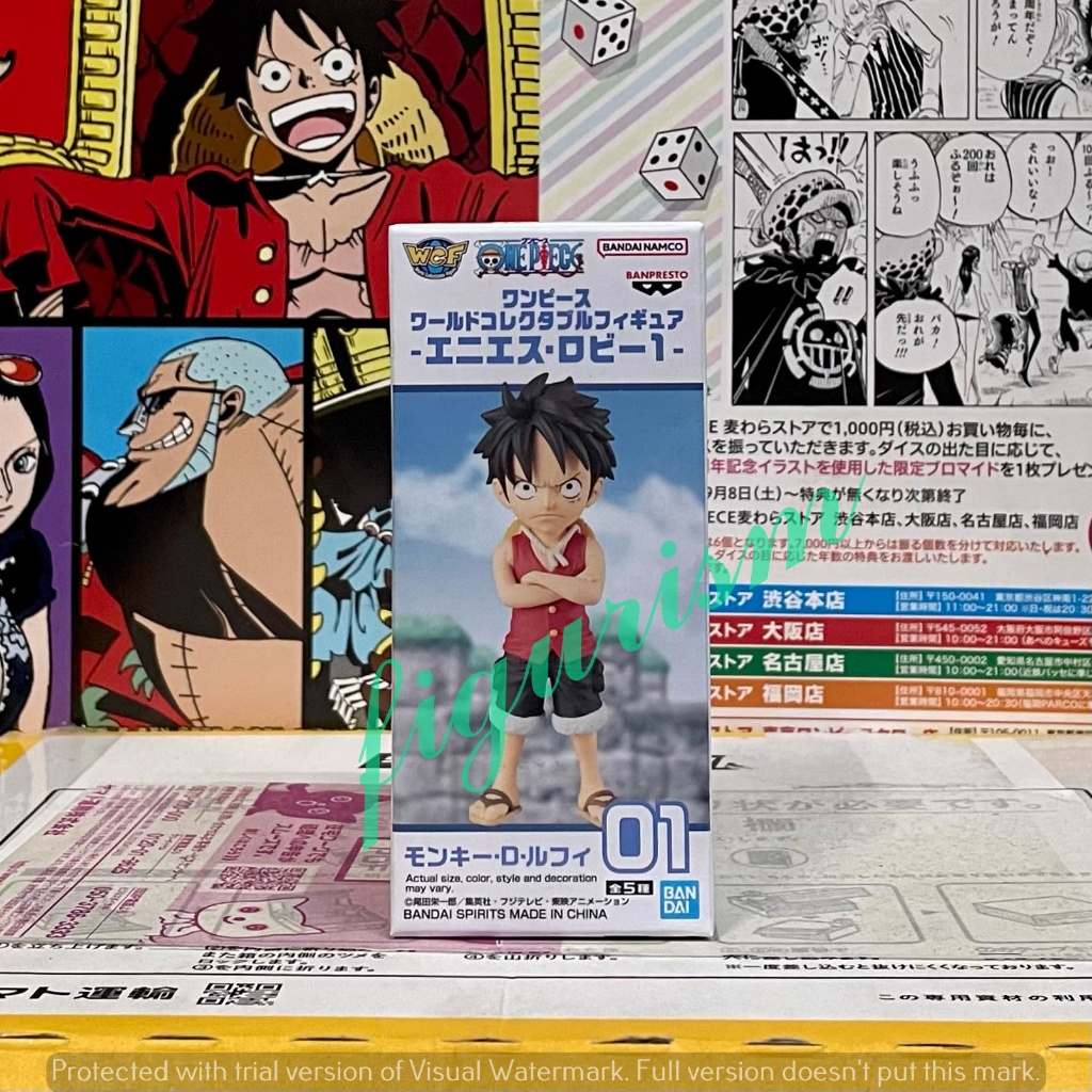 🔥 WCF Luffy ลูฟี่ ENIES LOBBY one piece Vol.1 วันพีซ 🔥 แท้ ลิขสิทธิ์ญี่ปุ่น💯