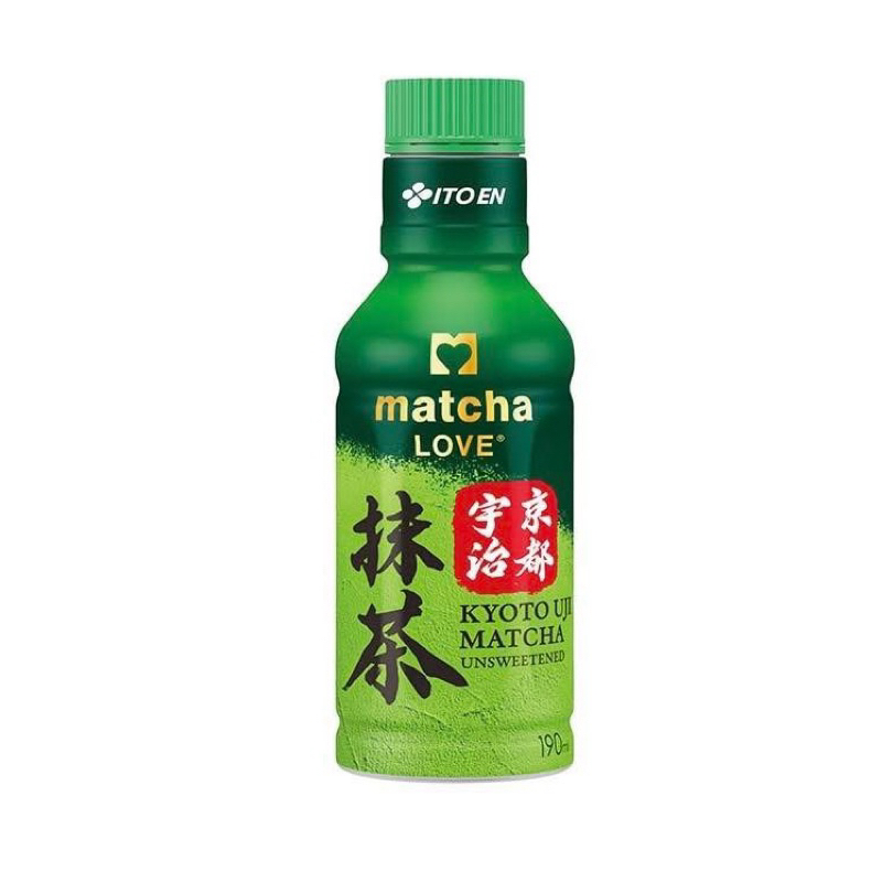 พร้อมดื่ม matcha LOVE อูจิมัทฉะเกียวโต ชาเขียว kyoto Uji Matcha 190ml. จาก ITOEN